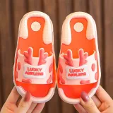 Toddlers Kids LUCKY ANTLERS Flat Beach Summer Slippers