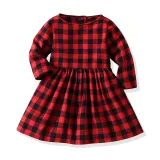 Brother and Sister Outfit Twins Boy Long Sleeve Set and Girl Long Sleeve Dress with Hat