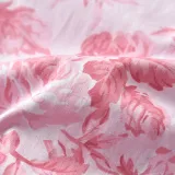 Brother and Sister Flower Pattern Outfit Twins Boy Pink Shorts Set and Girl Dress
