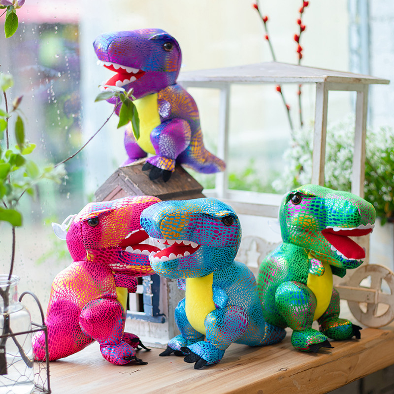 Sequins Dinosaur Stuffed Animals Plush Toys