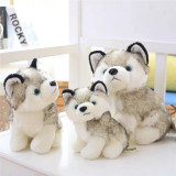 Cute Husky Doll Stuffed Animals Puppy Dog Toys