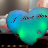 LED Love Heart Glowing Stuffed Plush Toys