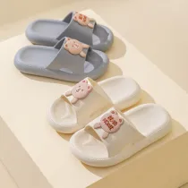 Toddlers Kids Bear Home Flat Beach Summer Slippers