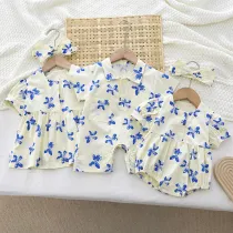 Brother and Sister Outfit Twins Baby Boy Shirt and Girl Dress