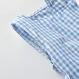Brother and Sister Outfit Twins Baby Boy Bib Shorts and Girl Dress