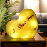 LED Love Heart Glowing Stuffed Plush Toys