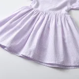 Brother and Sister Outfit Twins Boy Overalls Suit and Girl Dress with Hat