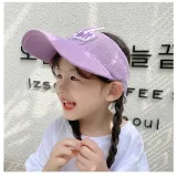 Kids Anti-UV Cartoon Rabbit Peaked Empty Top Outdoor Baseball Cap