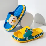 Toddlers Kids Cartoon Lion Bear Crocodile Flat Beach Summer Slippers