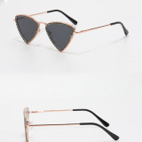 Kids Fashion Triangle Irregular Anti-UV Gradient Protection Sunglasses