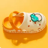 Toddlers Kids Dinosaur Bear Unicorn Flat Beach Summer Slippers