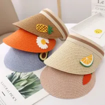 Kids Anti-UV Empty Top Peaked Cap Outdoor Hat