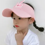 Kids Anti-UV Cartoon Rabbit Peaked Empty Top Outdoor Baseball Cap
