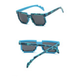 Kids Cartoon Lattice Anti-UV Gradient Protection Sunglasses