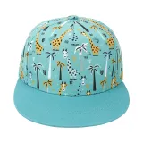 Kids Cartoon Patter Anti-UV Peaked Ourdoor Baseball Cap