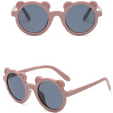 Kids Fashion Little Bear Shape Anti-UV Protection Sunglasses
