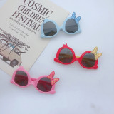 Kids Fashion Cartoon Duck with Bow Tie Anti-UV Protection Sunglasses