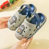 Toddlers Kids Dinosaur Bear Unicorn Flat Beach Summer Slippers