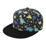 Kids Cartoon Patter Anti-UV Peaked Ourdoor Baseball Cap