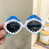 Kids Fashion Cartoon Shark Anti-UV Protection Sunglasses