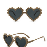 Kids Fashion Anti-UV Protection Heart Shape Sunglasses
