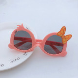 Kids Fashion Cartoon Duck with Bow Tie Anti-UV Protection Sunglasses