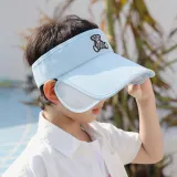 Kids Anti-UV Cartoon Empty Top Peaked Cap Outdoor Hat