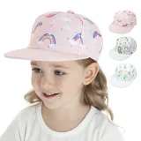 Kids Cartoon Patter Anti-UV Peaked Ourdoor Baseball Cap