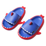 Toddlers Kids 3D Cartoon Shark Flat Beach Summer Slippers