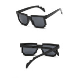 Kids Cartoon Lattice Anti-UV Gradient Protection Sunglasses