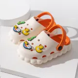 Toddlers Kids Dinosaur Yellow Duck Flat Beach Summer Slippers