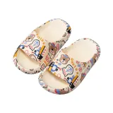 Toddlers Kids Printing Rabbit Bear Flat Beach Summer Slippers
