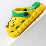 Toddlers Kids Dinosaur Yellow Duck Flat Beach Summer Slippers