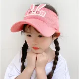 Kids Anti-UV Cartoon Rabbit Peaked Empty Top Outdoor Baseball Cap