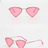 Kids Fashion Triangle Irregular Anti-UV Gradient Protection Sunglasses