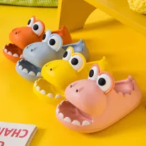 Toddlers Kids Dinosaur Flat Beach Summer Slippers