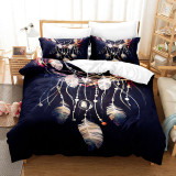 Boho Dream Catcher Bedding Set Bohemian Style Quilt Cover With Pillowcases