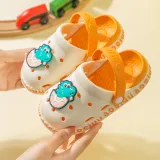 Toddlers Kids Dinosaur Bear Unicorn Flat Beach Summer Slippers