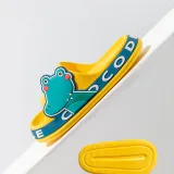 Toddlers Kids Cartoon Lion Bear Crocodile Flat Beach Summer Slippers