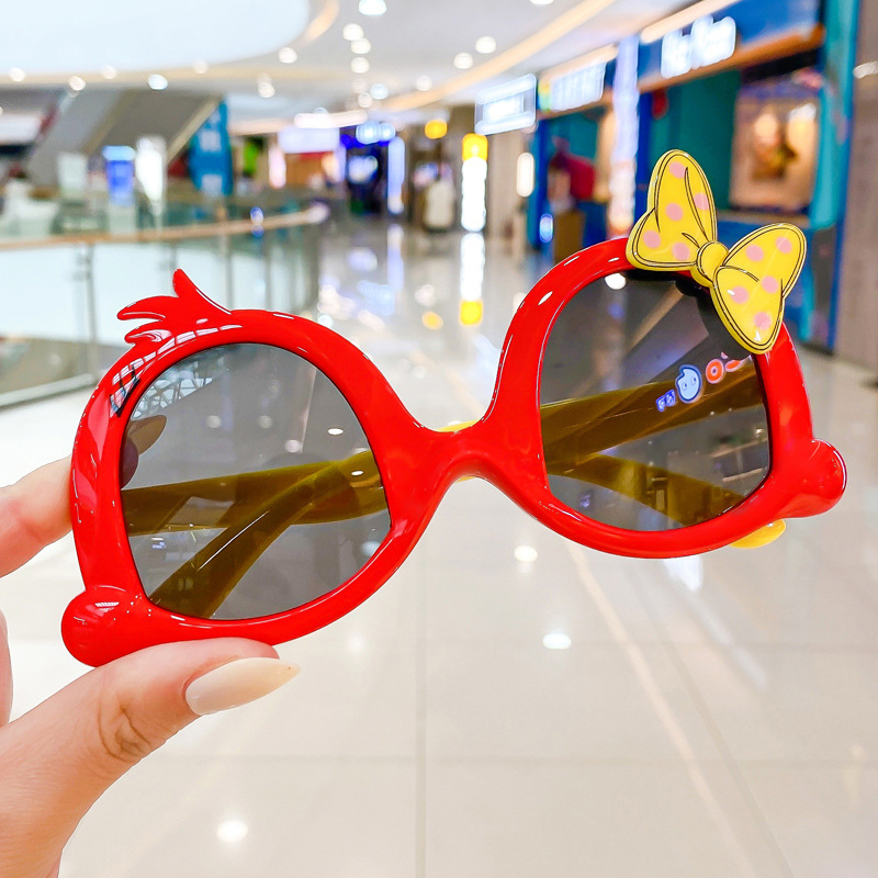 Kids Cartoon Bow Tie Anti-UV Protection Sunglasses