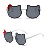 Kids Fashion Cute Cat Ear Anti-UV Protection Sunglasses