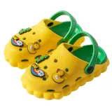 Toddlers Kids Dinosaur Yellow Duck Flat Beach Summer Slippers