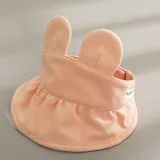 Kids Baby Anti-UV Cartoon Rabbit Polka Dots Peaked Empty Top Outdoor Baseball Cap