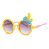 Kids Cartoon Cute Rabbit with Bow Tie Anti-UV Protection Sunglasses