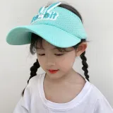 Kids Anti-UV Cartoon Rabbit Peaked Empty Top Outdoor Baseball Cap
