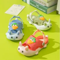 Toddlers Kids Rabbit Carrot Unicorn Flat Beach Summer Slippers