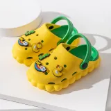 Toddlers Kids Dinosaur Yellow Duck Flat Beach Summer Slippers