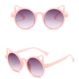 Kids Fashion Cartoon Cat Ears Anti-UV Protection Sunglasses