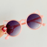 Kids Fashion Cat Ears Anti-UV Protection Sunglasses