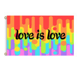 Horizontal Vertical Striped Rainbow Holiday Flag Gay Decoration Gay Flag